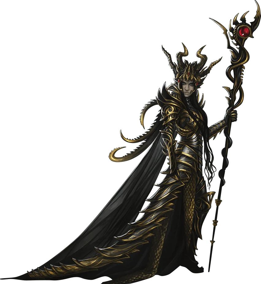 Takhisis the Dragon Queen in Her Human Guise